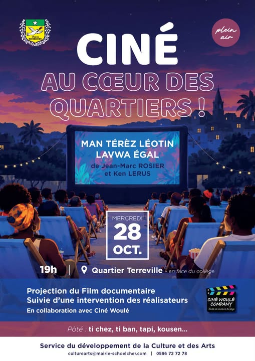 Affiche : Man Térèz Léotin, Lavwa égal – Projection documentaire